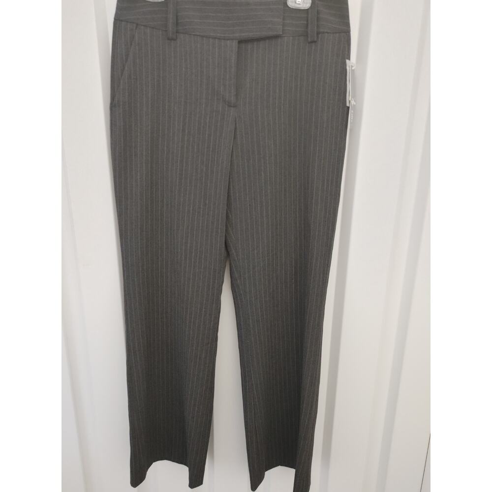 Apt 9 The Maxwell Pant Pinstripe Stretch 10 Average NWT